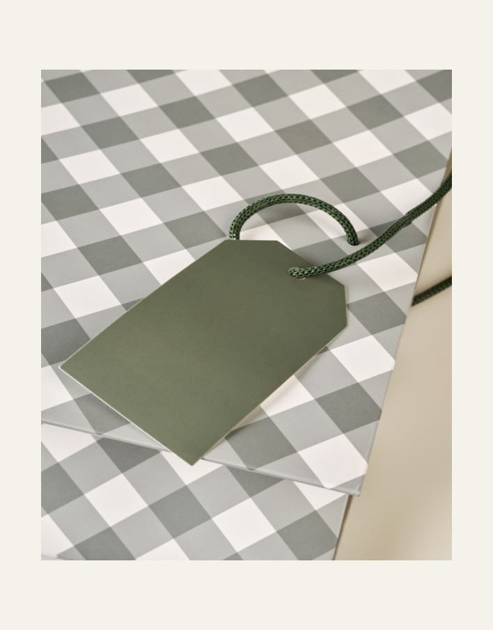 Lahjapussi moniväri/vihreä - 2