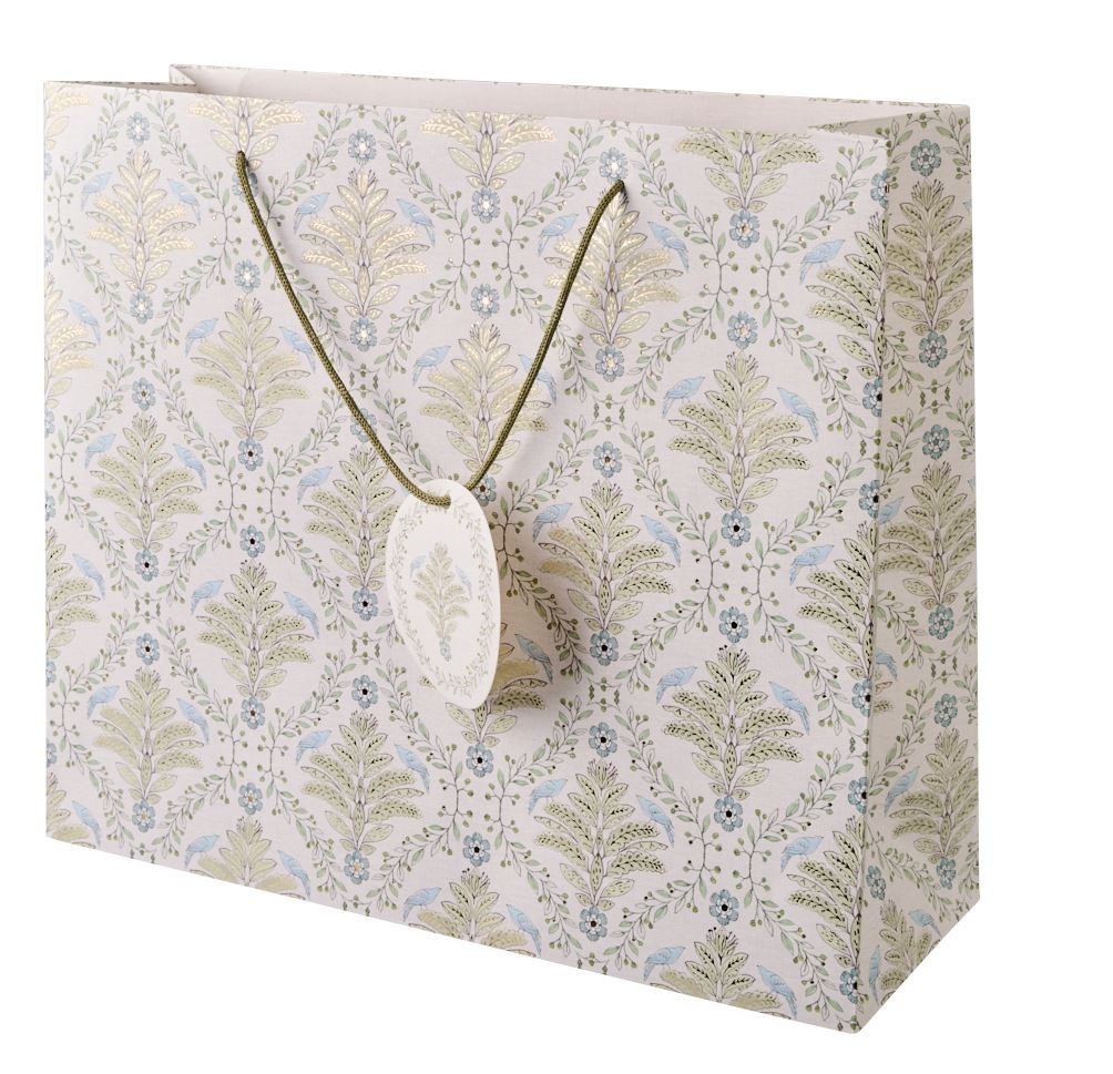 Lahjapussi moniväri/sininen - 36x42x14 cm moniväri/sininen - 1