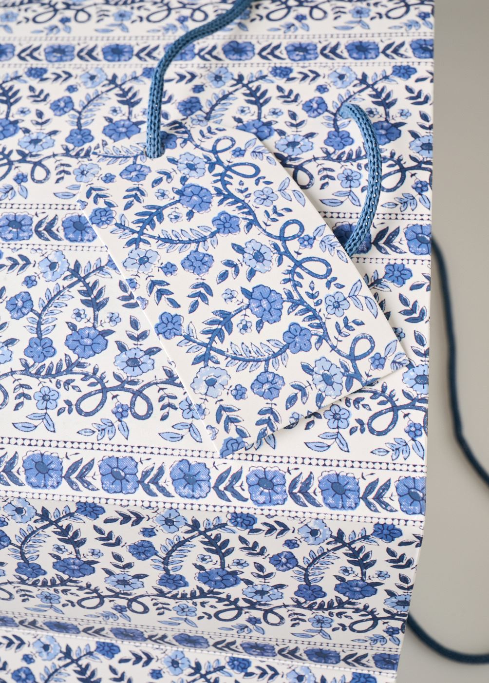 Lahjapussi moniväri/sininen - 2