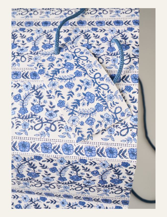 Lahjapussi moniväri/sininen - 2