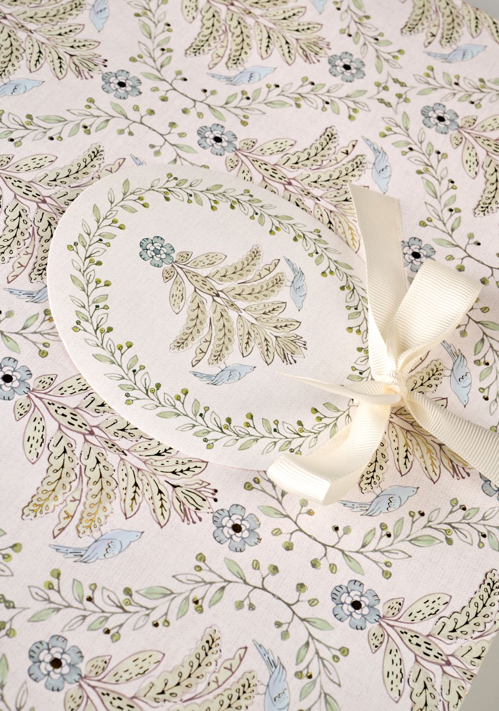 Lahjapussi moniväri/sininen - 2