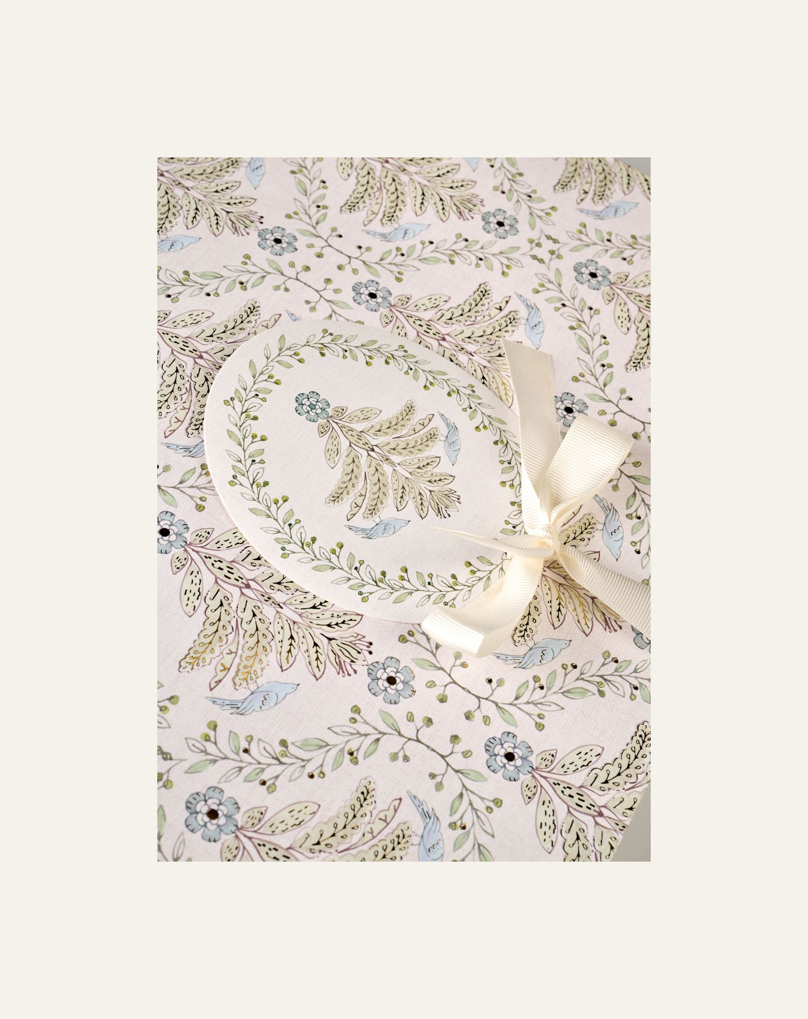 Lahjapussi moniväri/sininen - 2