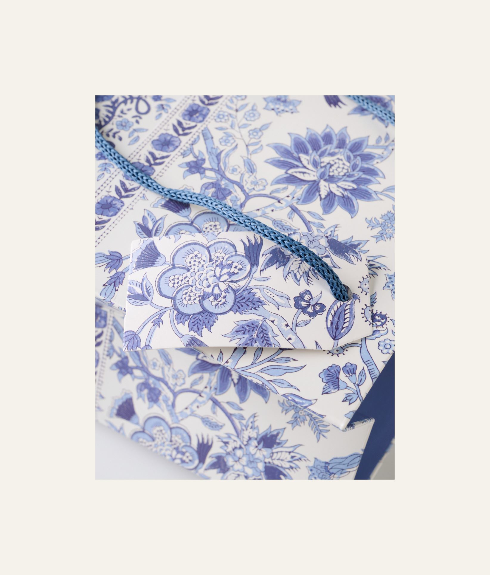 Lahjapussi moniväri/sininen - 2