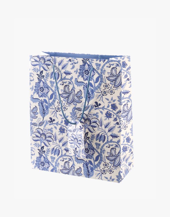 Lahjapussi moniväri/sininen - 24x29x10 cm moniväri/sininen - 1