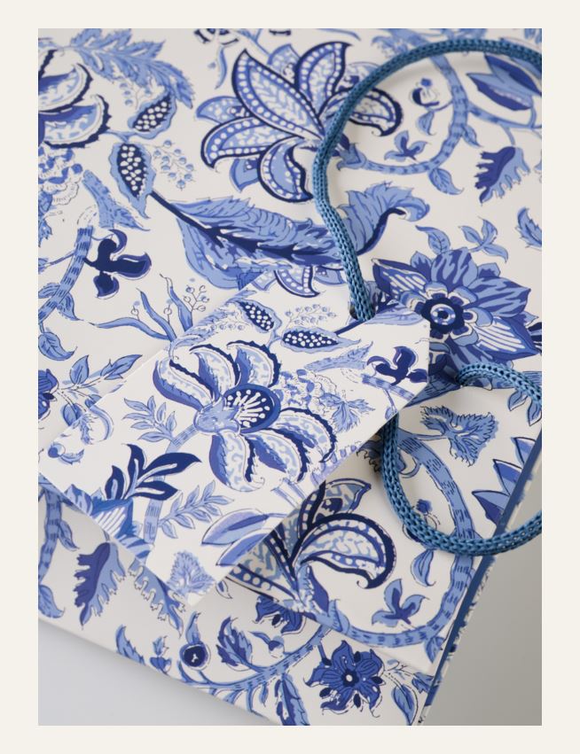 Lahjapussi moniväri/sininen - 2