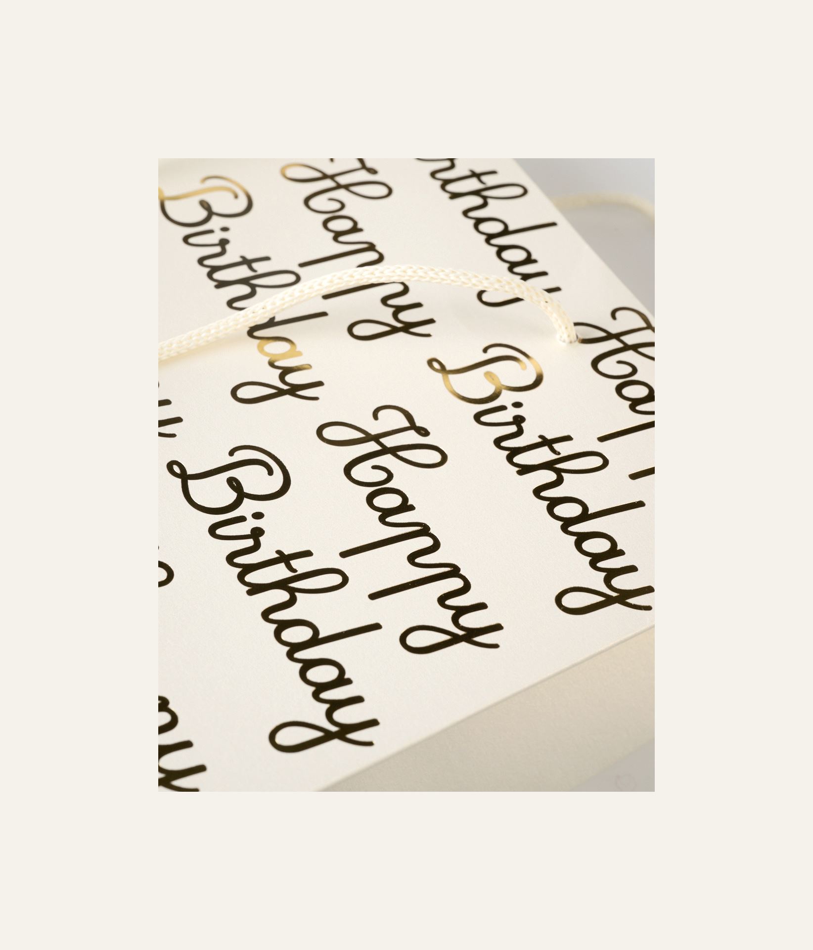 Lahjapussi moni offwhite - 2