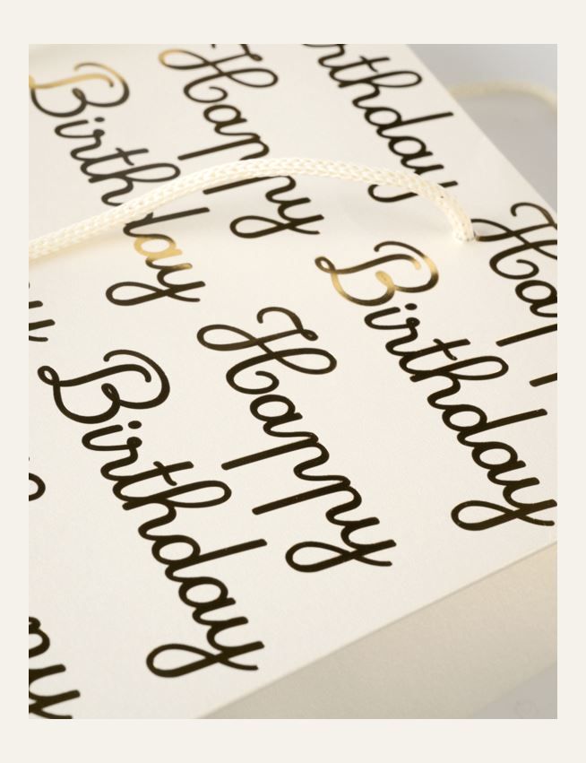 Lahjapussi moni offwhite - 2