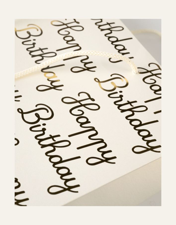 Lahjapussi moni offwhite - 2