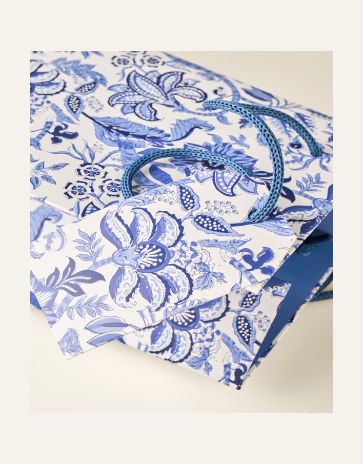 Pullon pussi moniväri/sininen - 2