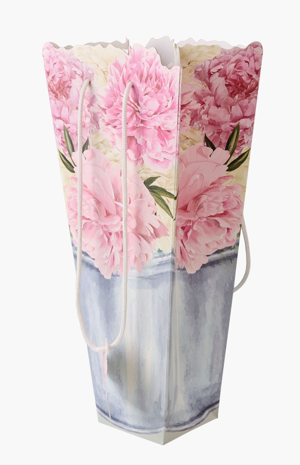 Kukkakassi moniväri/roosa - 15,5x36x15,5 cm moniväri/roosa - 1