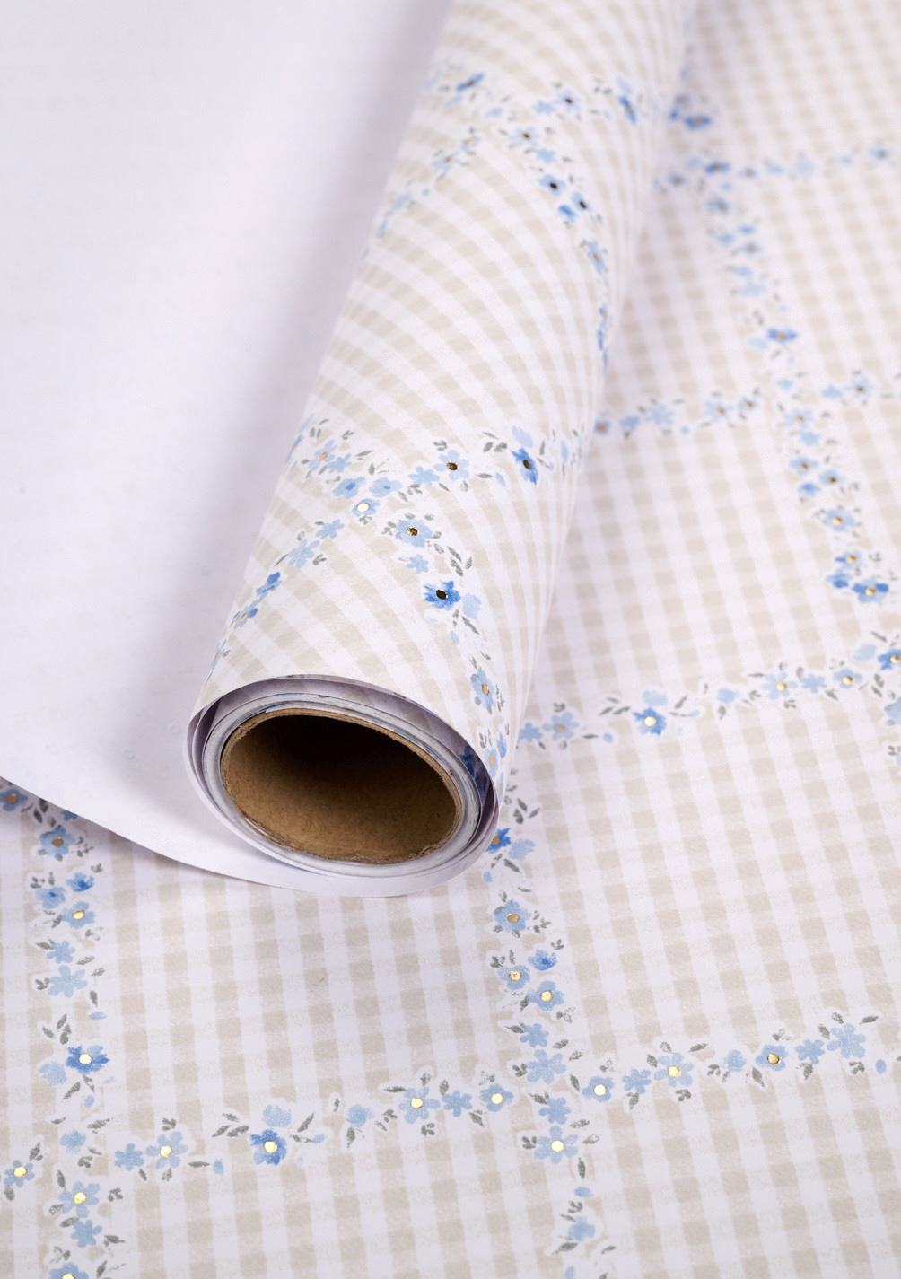 Lahjapaperi moniväri/sininen - 2