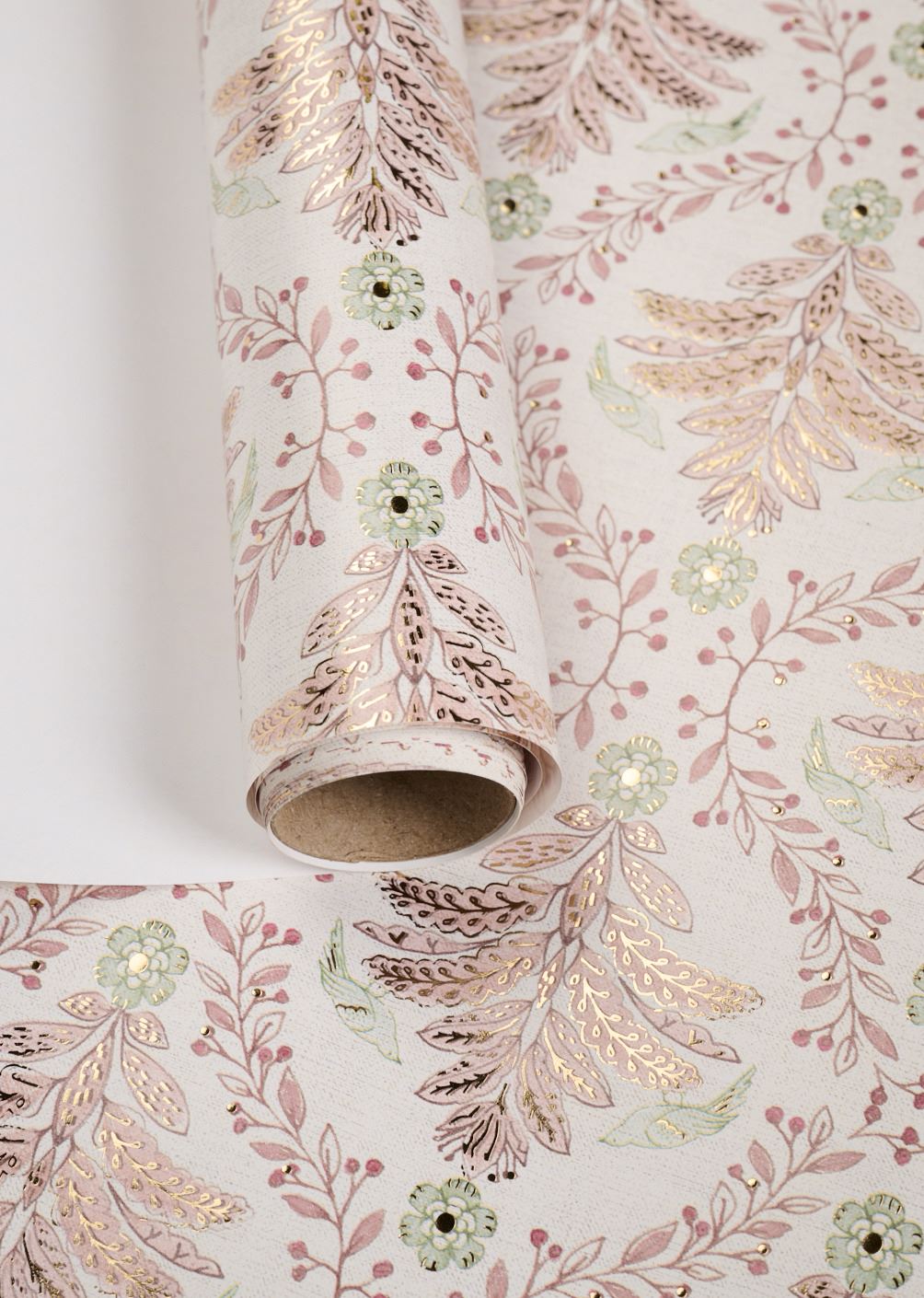 Lahjapaperi moniväri/roosa - 2