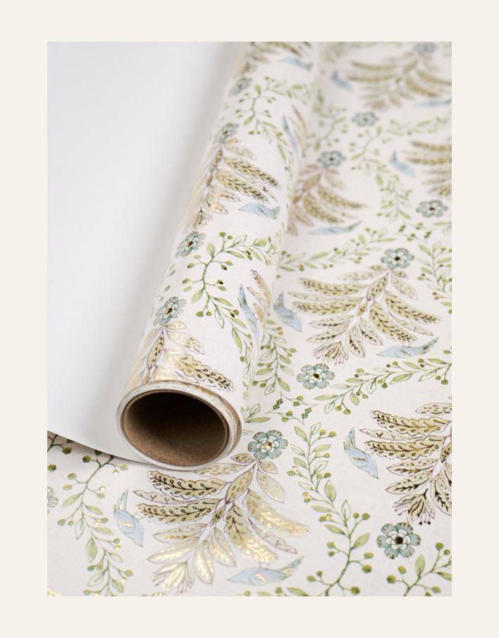 Lahjapaperi moniväri/sininen - 2