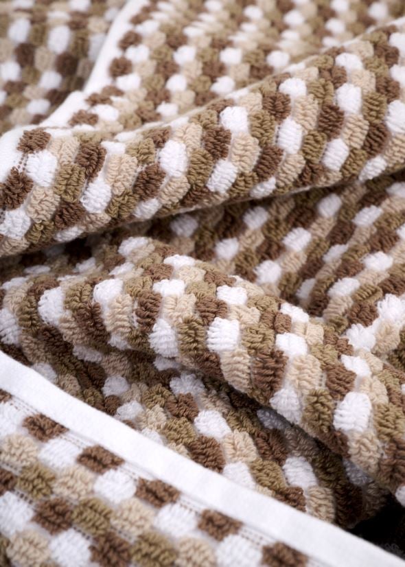 Pyyhe moniväri/beige - 2