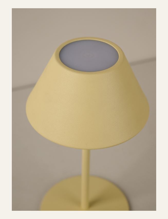 Ladattava pöytävalaisin vaaleankeltainen - 4