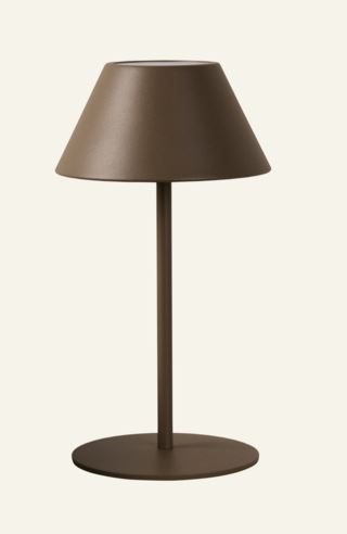 Millie LED-pöytälamppu ruskea