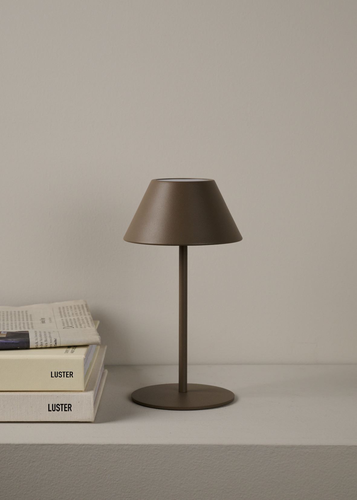 Ladattava pöytävalaisin ruskea - 2