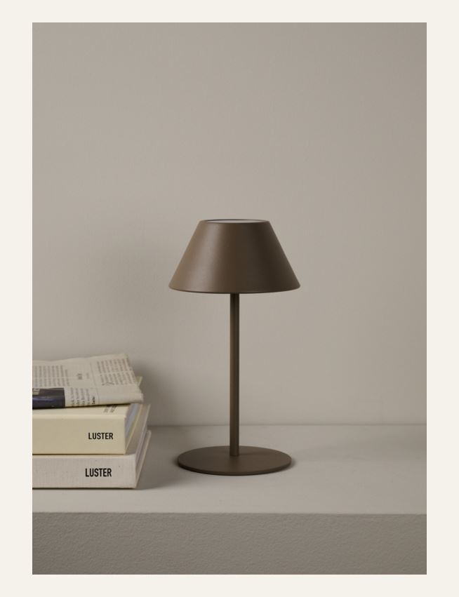 Ladattava pöytävalaisin ruskea - 2