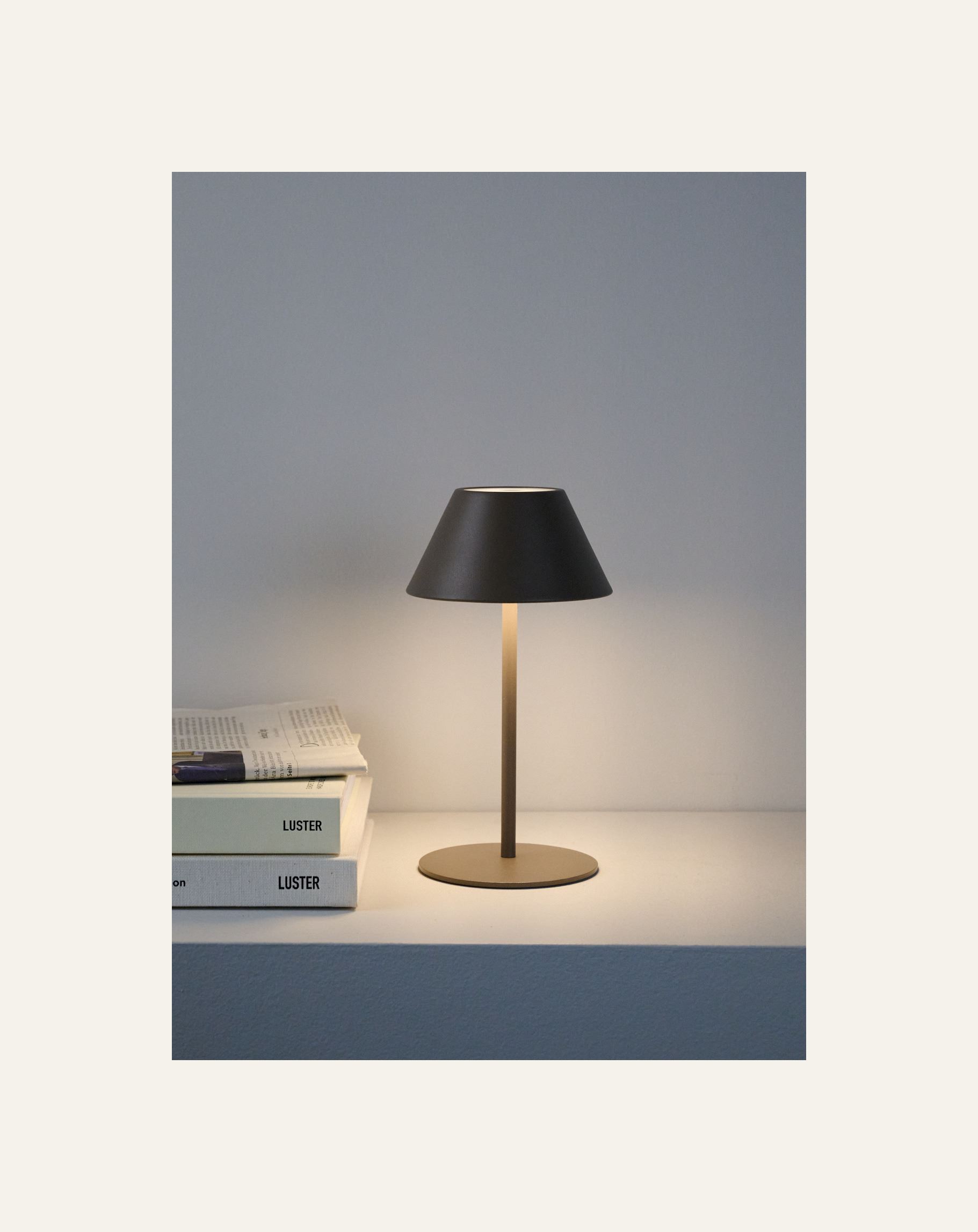 Ladattava pöytävalaisin ruskea - 3