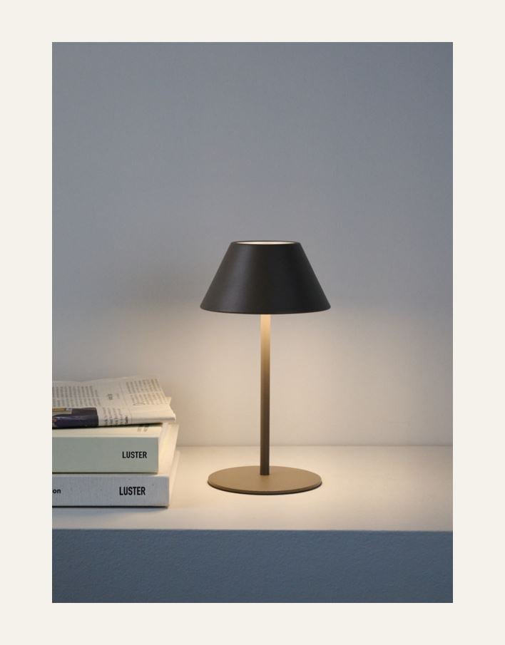 Ladattava pöytävalaisin ruskea - 3