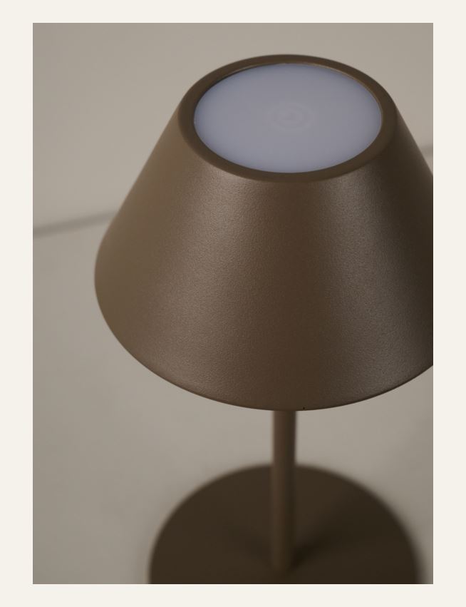 Ladattava pöytävalaisin ruskea - 5