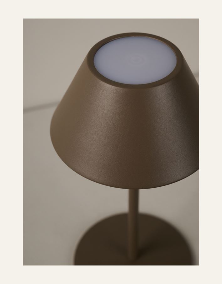 Ladattava pöytävalaisin ruskea - 5
