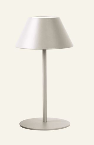 Millie LED-pöytälamppu vaalean beige