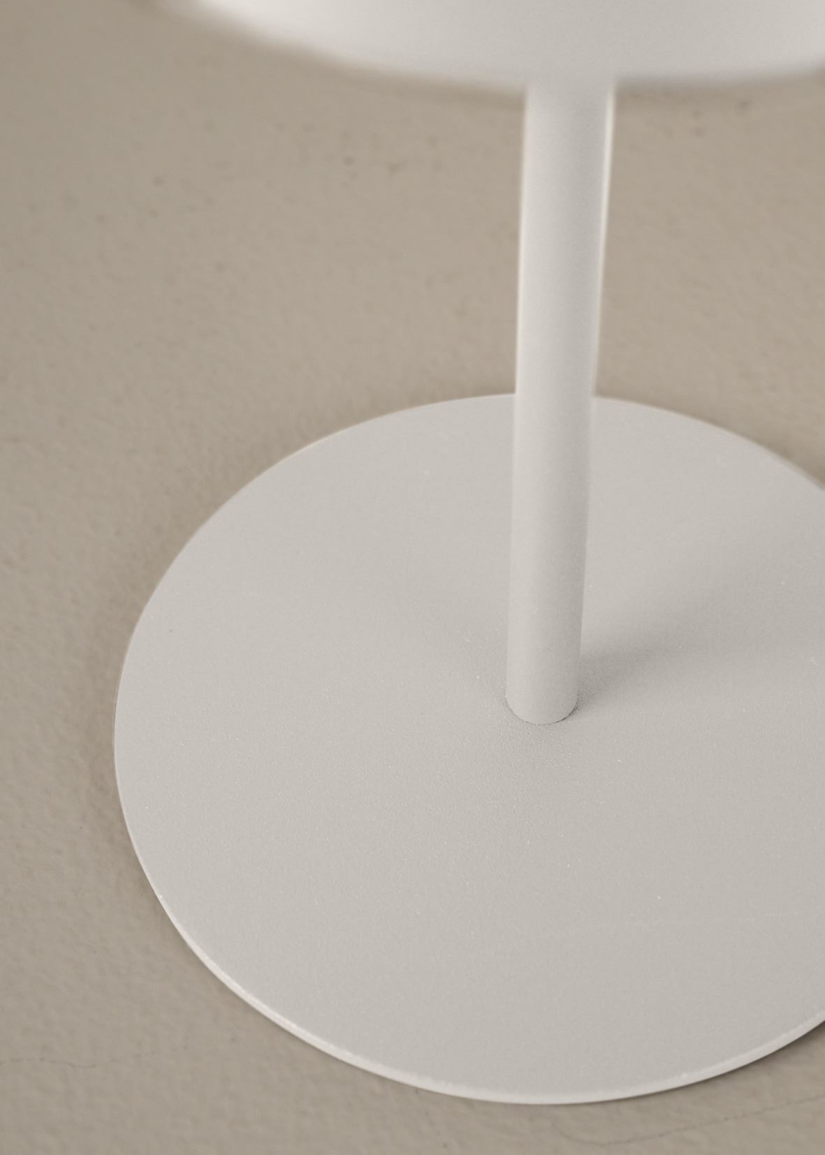 Ladattava pöytävalaisin vaalean beige - 6