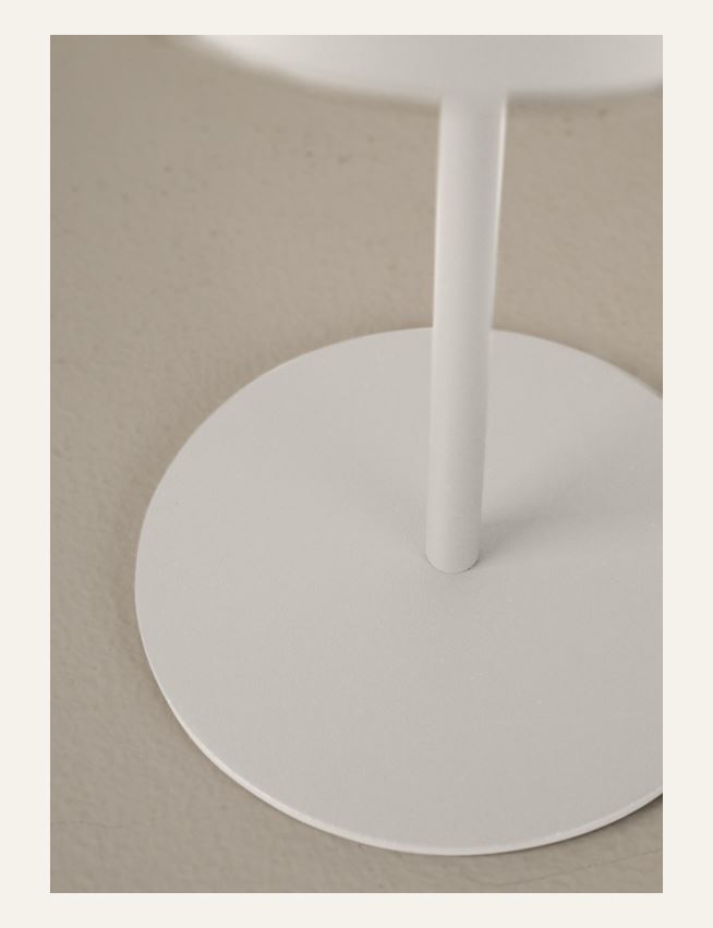 Ladattava pöytävalaisin vaalean beige - 6