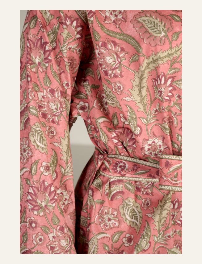 Kimono moniväri/roosa - 2