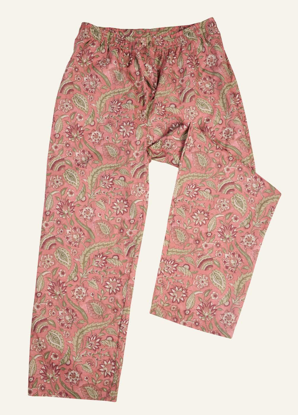 Pyjamahousut moniväri/roosa - one size moniväri/roosa - 1