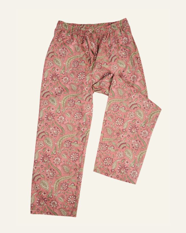 Pyjamahousut moniväri/roosa - one size moniväri/roosa - 1
