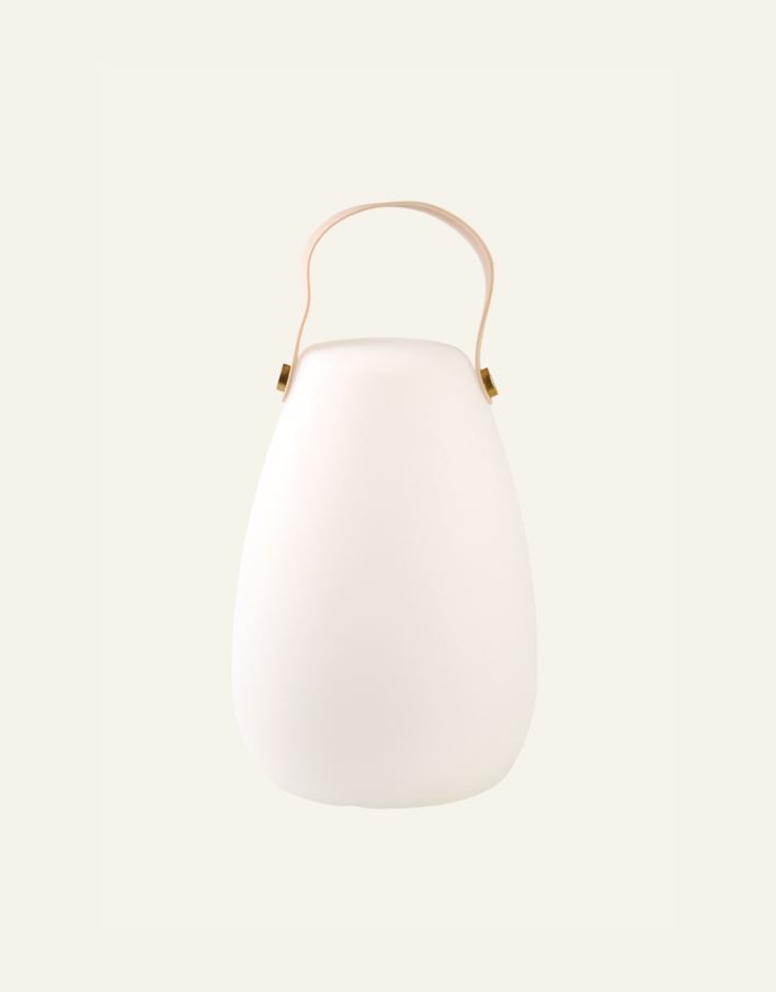 Ladattava pöytävalaisin vaalean beige - 2