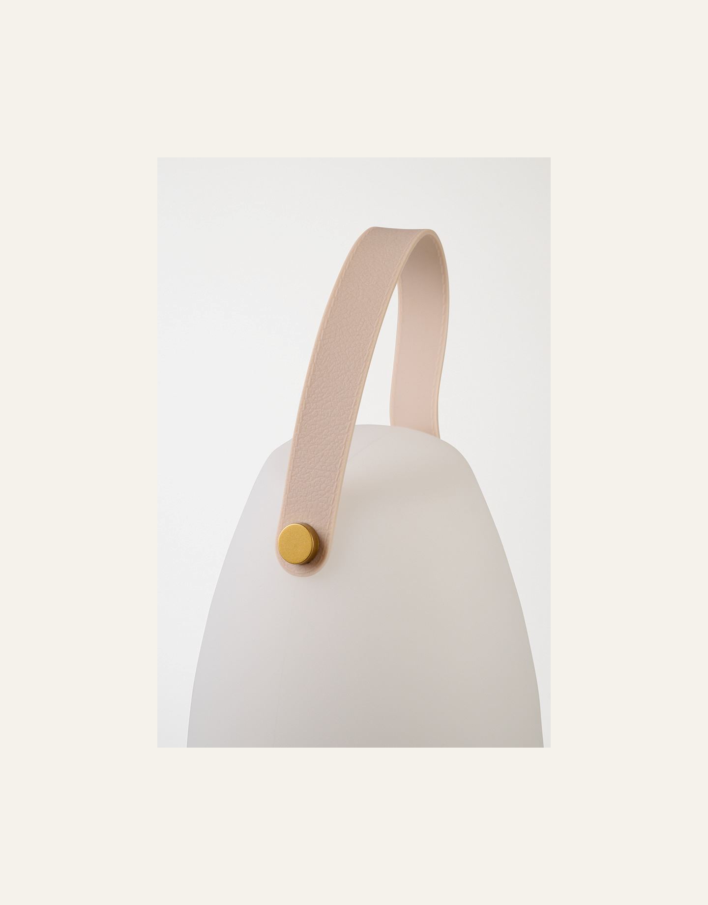 Ladattava pöytävalaisin vaalean beige - 3