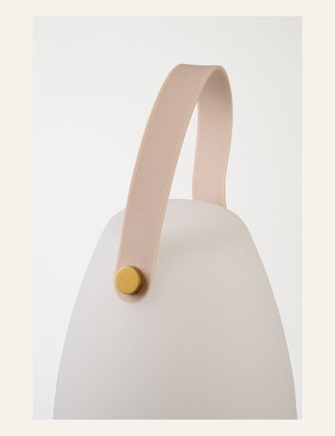 Ladattava pöytävalaisin vaalean beige - 3