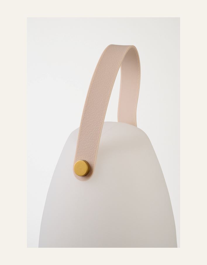 Ladattava pöytävalaisin vaalean beige - 3