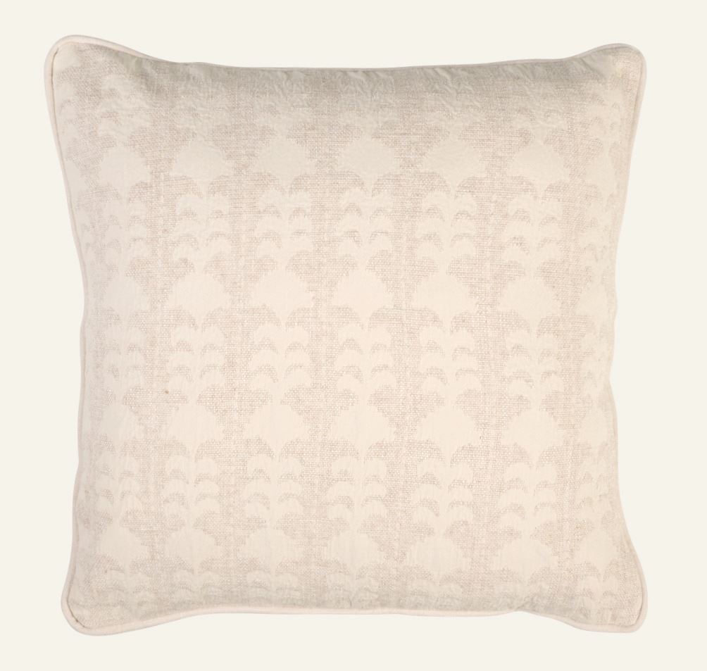 Koristetyynynpäällinen luonnonvalkoinen - 50x50 cm luonnonvalkoinen - 1