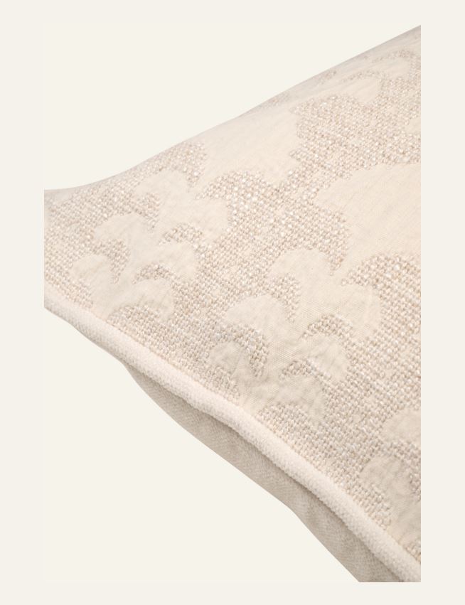 Koristetyynynpäällinen luonnonvalkoinen - 2