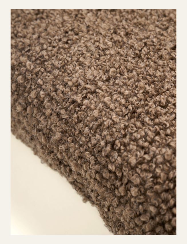 Koristetyynynpäällinen ruskea - 2