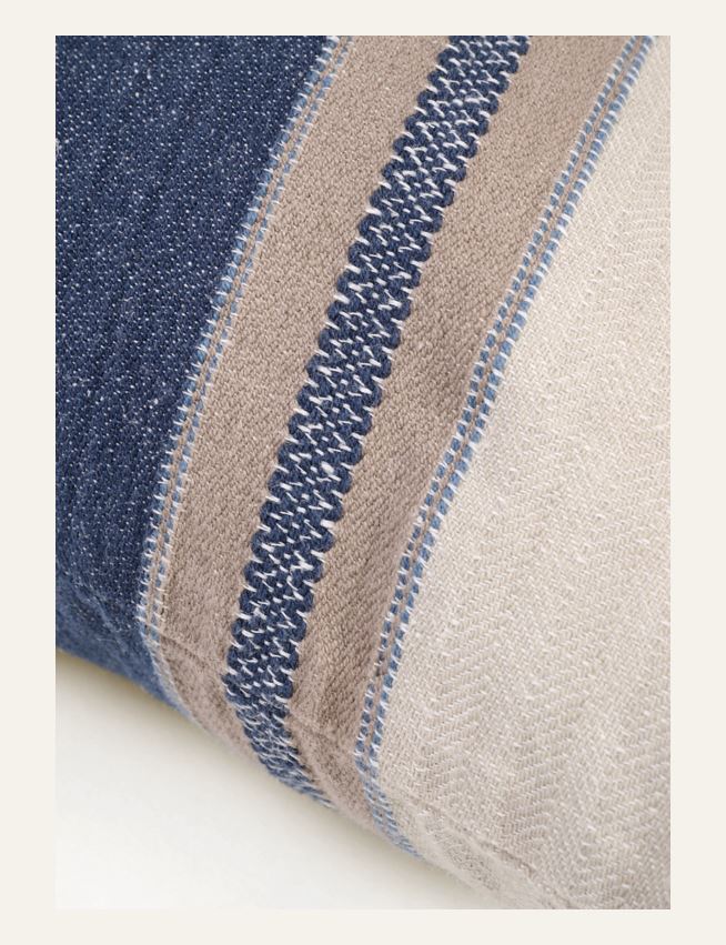 Koristetyynynpäällinen moniväri/sininen - 2
