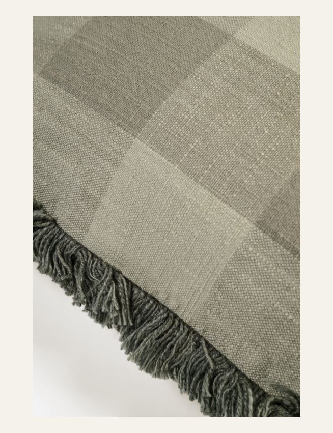 Koristetyynynpäällinen vihreä - 2