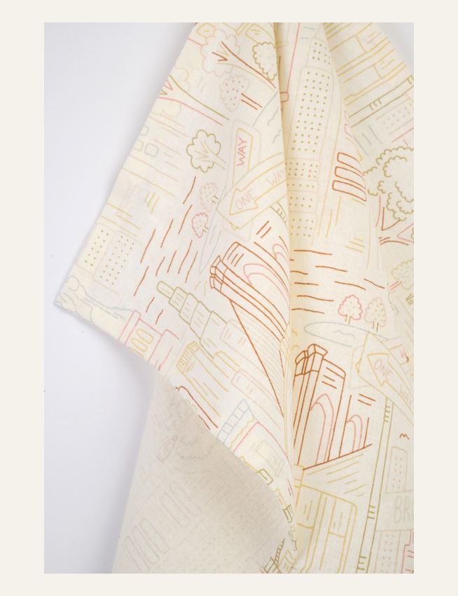 Keittiöpyyhe moni offwhite - 2