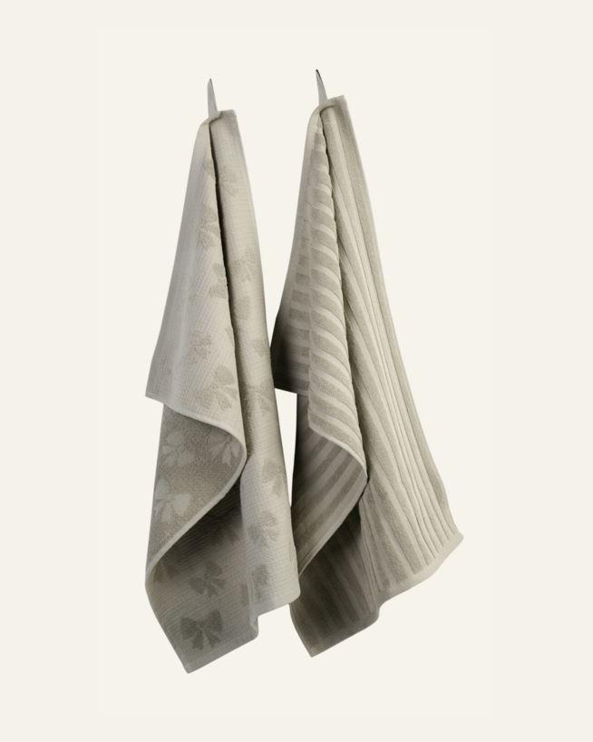 Keittiöpyyhe, 2 kpl vihreä - 70x45 cm vihreä - 1