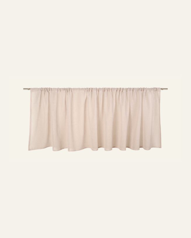 Pitkä verhokappa vaalean beige - 250x70 cm vaalean beige - 1
