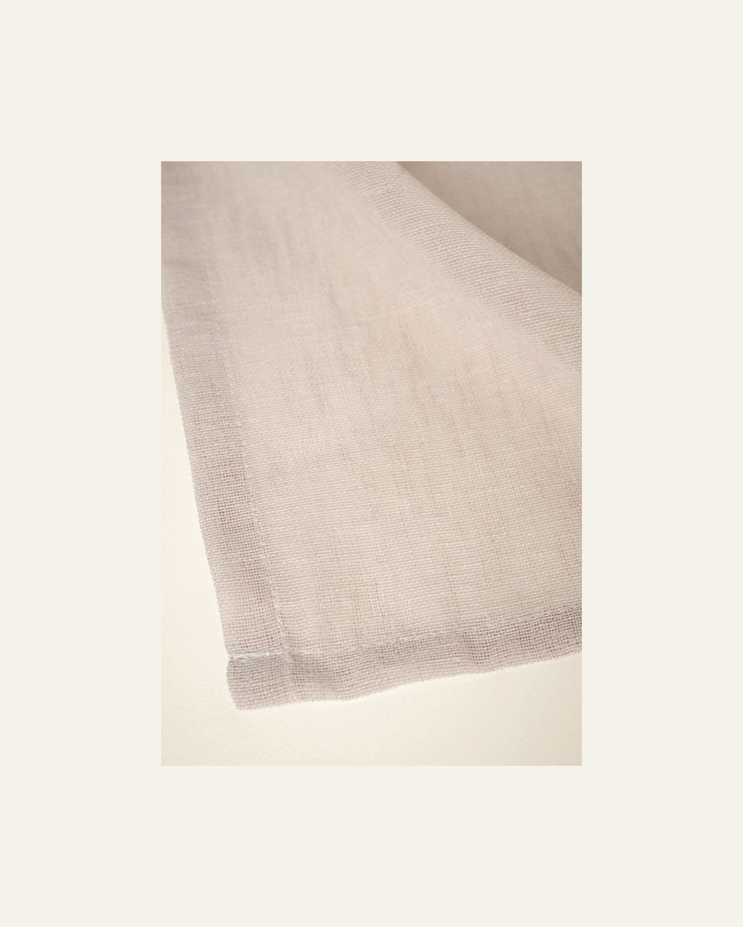 Pitkä verhokappa vaalean beige - 8