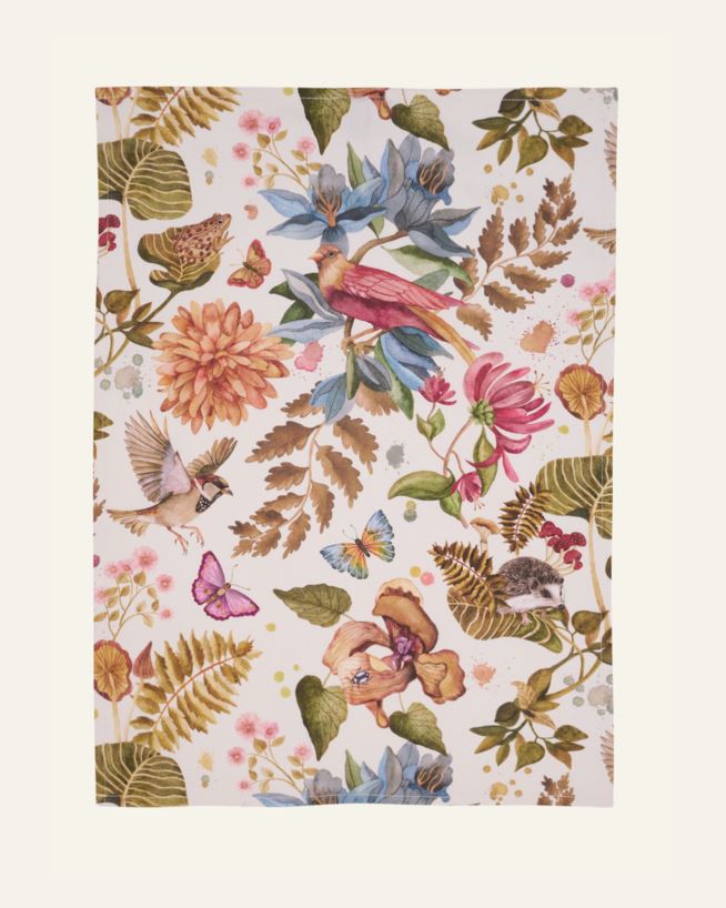 Keittiöpyyhe beige - 47x70 cm beige - 1