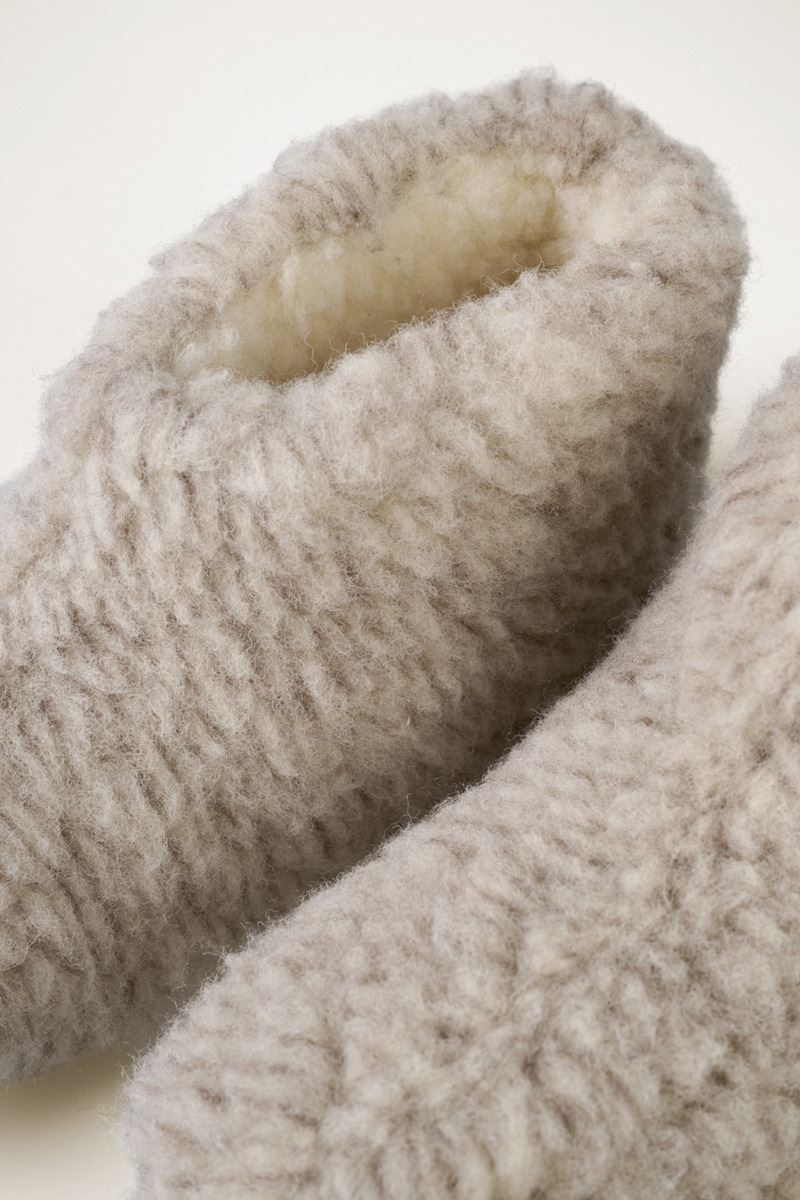 Villatohvelit vaalean beige - 2