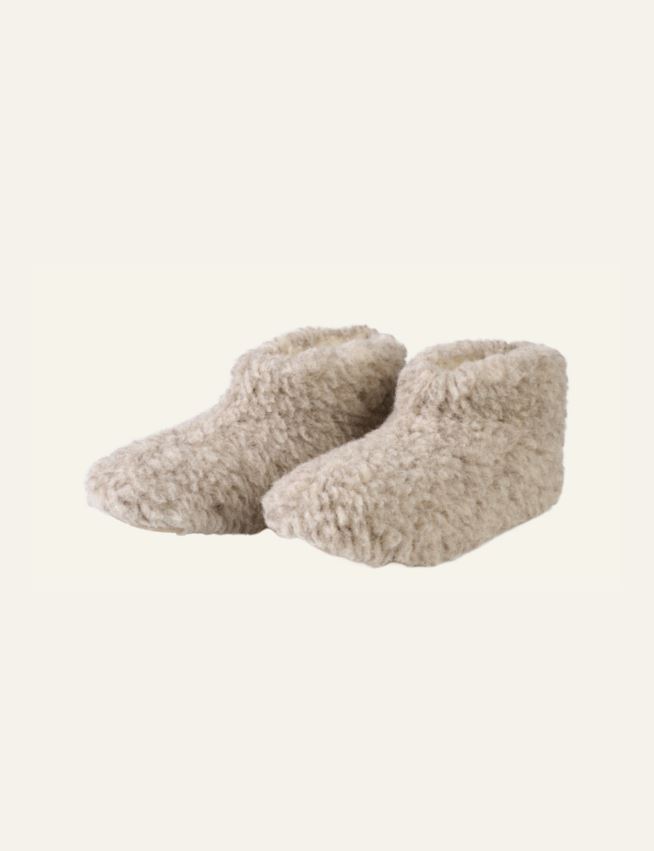 Villatohvelit vaalean beige - 3