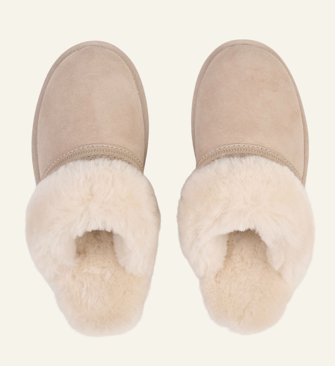 Nahkatohvelit vaalean beige - 37 vaalean beige - 1