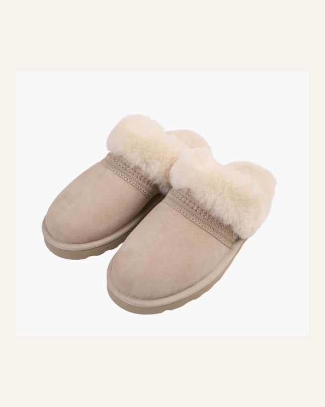 Nahkatohvelit vaalean beige - 37 vaalean beige - 1